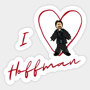 I Heart Hoffman Sticker